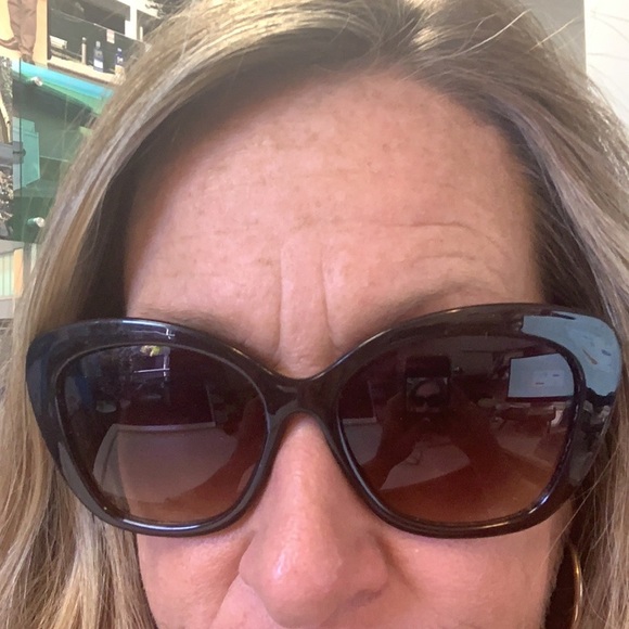 Circus by Sam Edelman cat eye sunglasses tortoise color - Picture 9 of 10